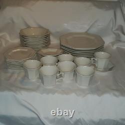 Heritage White Made in England Stamp by Johnson Brothers Vintage Discontinued