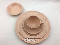 Huge Set Johnson Brothers Rosedawn Pink China Plate Cup Bowl Square Pretty Bros