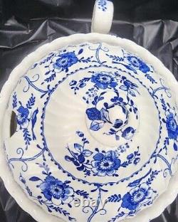 Indies Blue JOHNSON BROTHERS TUREEN Soup Punch Bowl 10 Earthenware England DISH