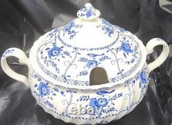 Indies Blue JOHNSON BROTHERS TUREEN Soup Punch Bowl 10 Earthenware England DISH