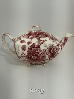 JOHNSON BROS CHIPPENDALE TEAPOT VERY RARE No Crazing