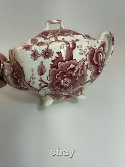 JOHNSON BROS CHIPPENDALE TEAPOT VERY RARE No Crazing
