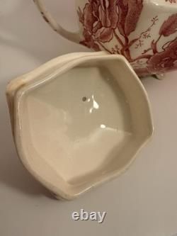 JOHNSON BROS CHIPPENDALE TEAPOT VERY RARE No Crazing