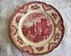 Johnson Bros. England Old Britain Castles Pink 12 Chop Plate, Plater Haddon Hall