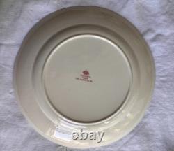 JOHNSON BROS. ENGLAND Old Britain Castles Pink 12 CHOP PLATE, Plater Haddon Hall