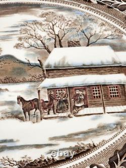 JOHNSON BROS Historic America Home for Thanksgiving 20 TURKEY PLATTER