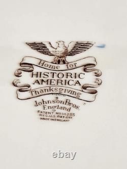 JOHNSON BROS Historic America Home for Thanksgiving 20 TURKEY PLATTER