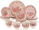 Johnson Bros Old Britain Castles Pink 20 Piece Dinner Set Newithboxed