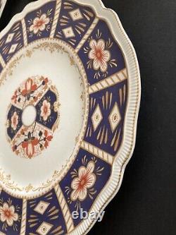 JOHNSON BROS. OLD STAFFORDSHIRE CHATSWORTH PATTERN DINNER PLATES Imari