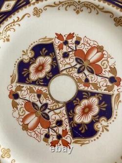 JOHNSON BROS. OLD STAFFORDSHIRE CHATSWORTH PATTERN DINNER PLATES Imari