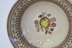 JOHNSON BROTHERS FRUIT SAMPLER STAFFORDSHIRE ENGLAND OLD GRANITE 20Pcs 5 Pl Srv4