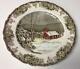 Johnson Brothers Friendly Village The School House Dinner Plates Set Of 8 Bwt