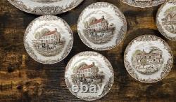 JOHNSON BROTHERS HERITAGE HALL IRONSTONE DISHES Pennsylvania Fieldstone Pattern