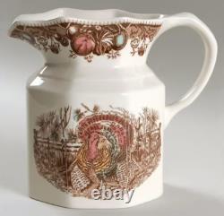 JOHNSON BROTHERS HIS MAJESTY Large 64 OZ. Pitcher / New In Box EUC/MINT (WOW)
