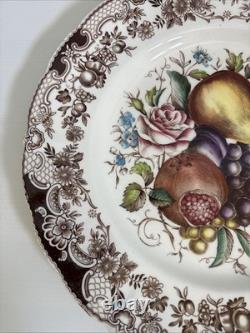 JOHNSON BROTHERS Harvest Dinner Plates Set of 4 Vintage Windsor Ware 10 3/4