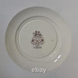 JOHNSON BROTHERS Harvest Dinner Plates Set of 4 Vintage Windsor Ware 10 3/4