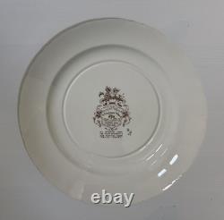 JOHNSON BROTHERS Harvest Dinner Plates Set of 4 Vintage Windsor Ware 10 3/4