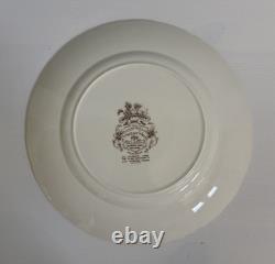 JOHNSON BROTHERS Harvest Dinner Plates Set of 4 Vintage Windsor Ware 10 3/4