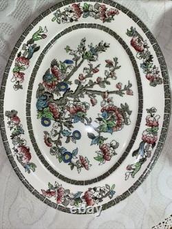 JOHNSON BROTHERS INDIAN TREE CHINA SET 48 PIECES GOOD CONDITION Grade D A+