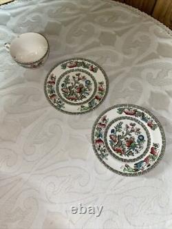 JOHNSON BROTHERS INDIAN TREE CHINA SET 48 PIECES GOOD CONDITION Grade D A+