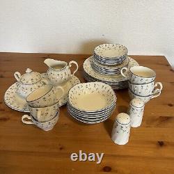 JOHNSON BROTHERS Melody Made in England 6 Setting Dinner Set Lots of 36