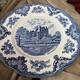 Johnson Brothers Nwot Old Britain Castles Blarney Blue Dinner Plates Set Of 8