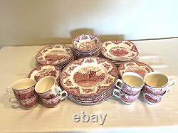 JOHNSON BROTHERS Old Britain Castles 72 Pieces Incl 8 Place Settings/13 Serving