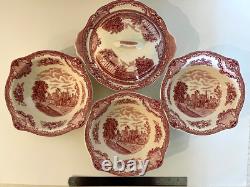 JOHNSON BROTHERS Old Britain Castles 72 Pieces Incl 8 Place Settings/13 Serving