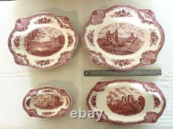 JOHNSON BROTHERS Old Britain Castles 72 Pieces Incl 8 Place Settings/13 Serving