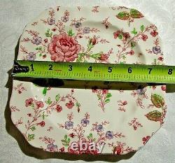 JOHNSON BROTHERS ROSE CHINTZ PINK, 6 Piece Place Setting for 4 + extras, Lot G