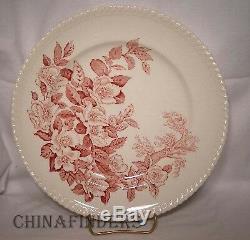 JOHNSON BROTHERS china APPLEBLOSSOM Pink 26pc Set/Lot cup/dinner/bread/soup