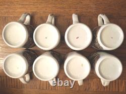 Johnson Brod. Heritage Hall England Set Of 8 Coffee Mugs