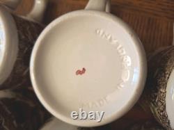 Johnson Brod. Heritage Hall England Set Of 8 Coffee Mugs