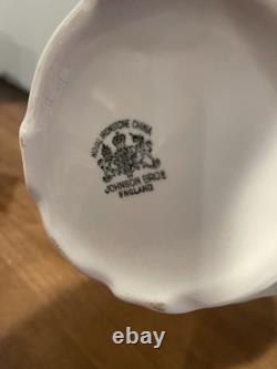 Johnson Bros Antique Royal Ironstone China Pitcher And Bowl Set