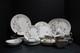 Johnson Bros Autumn Breezes Dinnerware, 38 Pieces, Leaf Pattern, 1970's Vtg