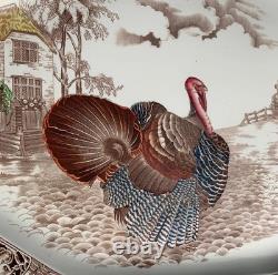 Johnson Bros BARNYARD KING 20.5 Large Turkey Serving Platter Vintage