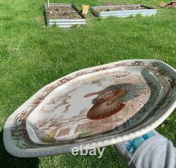 Johnson Bros BARNYARD KING 20.5 Large Turkey Serving Platter Vintage