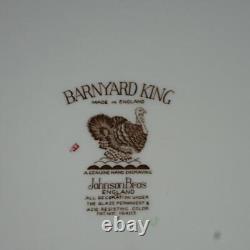 Johnson Bros Barnyard King Thanksgiving Turkey Turkey Platter 20¼ inches