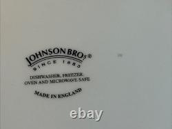Johnson Bros. Blue Willow Heavy Oval Casserole Baking Dish 11 3/4-England-Great