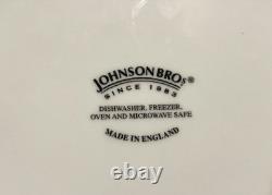 Johnson Bros. Blue Willow Heavy Oval Casserole Baking Dish England