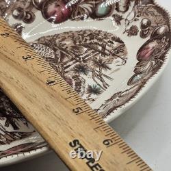 Johnson Bros Brothers His Majesty Gravy Boat And Under Tray Vtg Turkey England