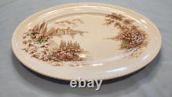 Johnson Bros Castle On The Lake Dinnerware Set Collection! 78 Pieces England