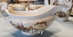 Johnson Bros Castle On The Lake Dinnerware Set Collection! 78 Pieces England