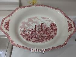 Johnson Bros. Castles 15x10 Large Oval Serving Bowl. Made In England