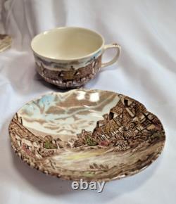 Johnson Bros China Set Olde English Countryside 29 Pieces Made In England Johnson Bros China Set Olde English Countryside 29 Pieces Made In England