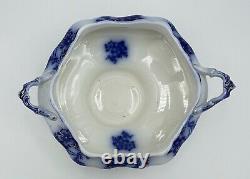 Johnson Bros. Claremont Flow Blue Soup Tureen Exc. Cond