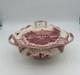 Johnson Bros Classic Old Britain Castles Pattern Pink Soup Tureen-no Ladle