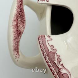 Johnson Bros Classic Old Britain Castles Pattern Pink Soup Tureen-no Ladle