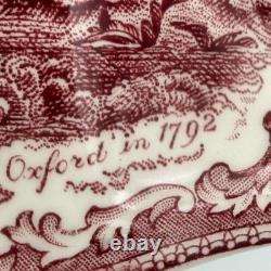 Johnson Bros Classic Old Britain Castles Pattern Pink Soup Tureen-no Ladle