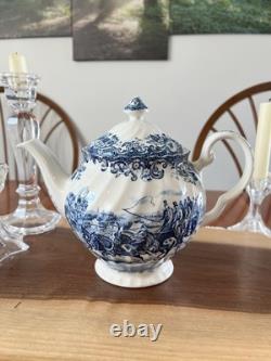 Johnson Bros Coach Scenes Large Tea Pot